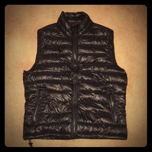 NWT Aeropostale black down vest